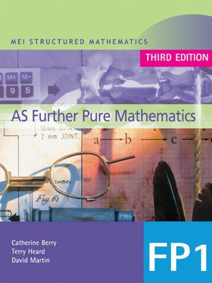 cover image of MEI AS Further Pure Mathematics